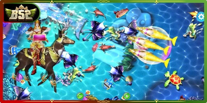 Bắn Cá Rùa Xanh B52 Săn Thưởng Hấp Dẫn Cho Game Thủ 2 Sinh vật quý mang lại thưởng cao